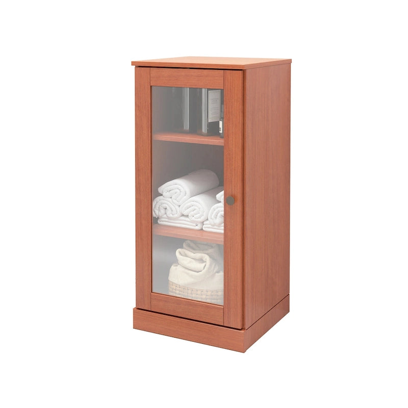 Mueble de baño de madera maciza de 16.5 pulgadas (puertas de gabinete opcionales disponibles)