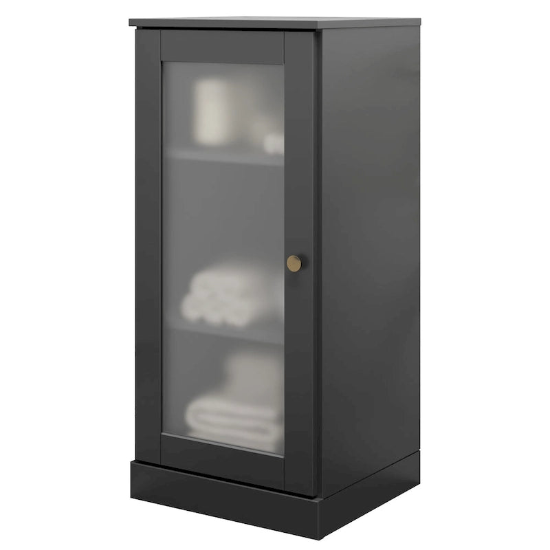 Mueble de baño de madera maciza de 16.5 pulgadas (puertas de gabinete opcionales disponibles)