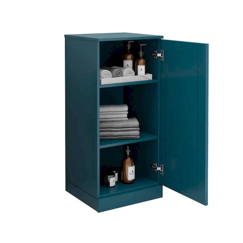 Mueble de baño de madera maciza de 16.5 pulgadas (puertas de gabinete opcionales disponibles)