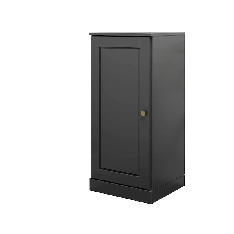 Mueble de baño de madera maciza de 16.5 pulgadas (puertas de gabinete opcionales disponibles)
