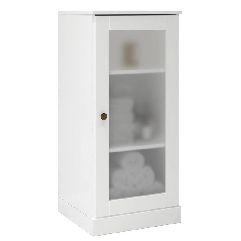 Mueble de baño de madera maciza de 16.5 pulgadas (puertas de gabinete opcionales disponibles)