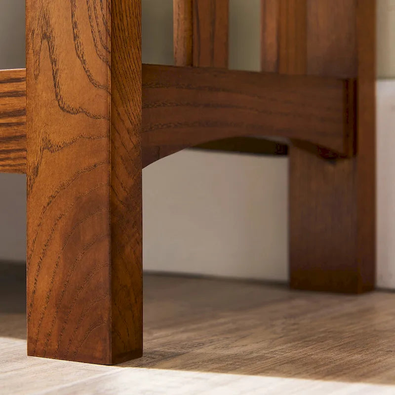 Table console bibliothèque avec tiroirs