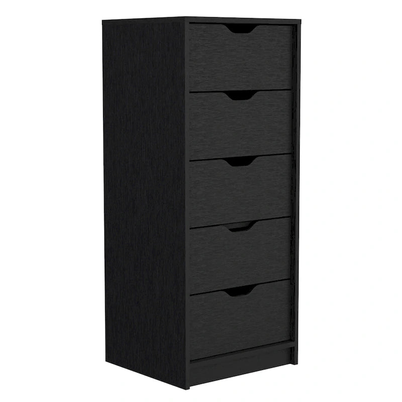 Grande commode à 5 tiroirs avec système coulissant