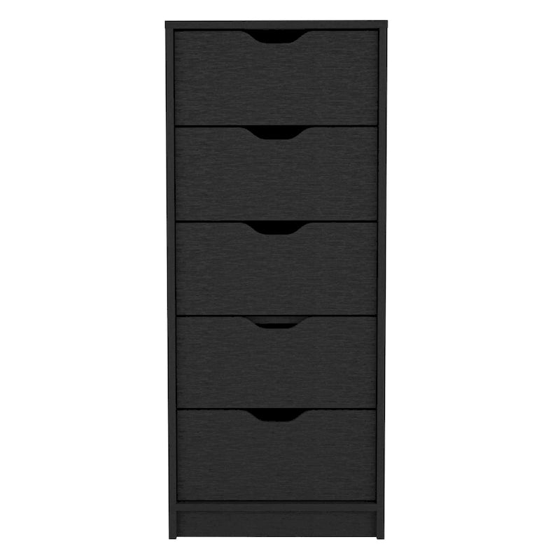 Grande commode à 5 tiroirs avec système coulissant