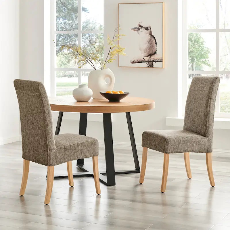 Chaises en tissu (lot de 2)