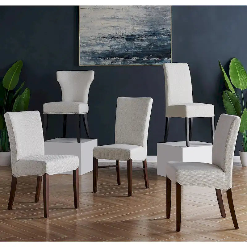 Chaises en tissu (lot de 2)
