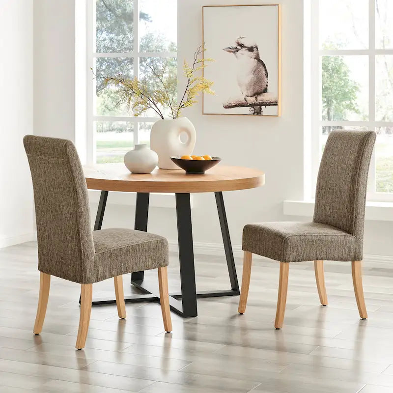 Chaises en tissu (lot de 2)