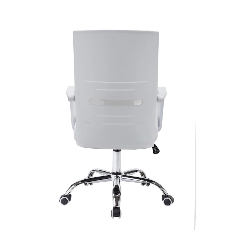 Silla de oficina giratoria con respaldo de malla y altura ajustable
