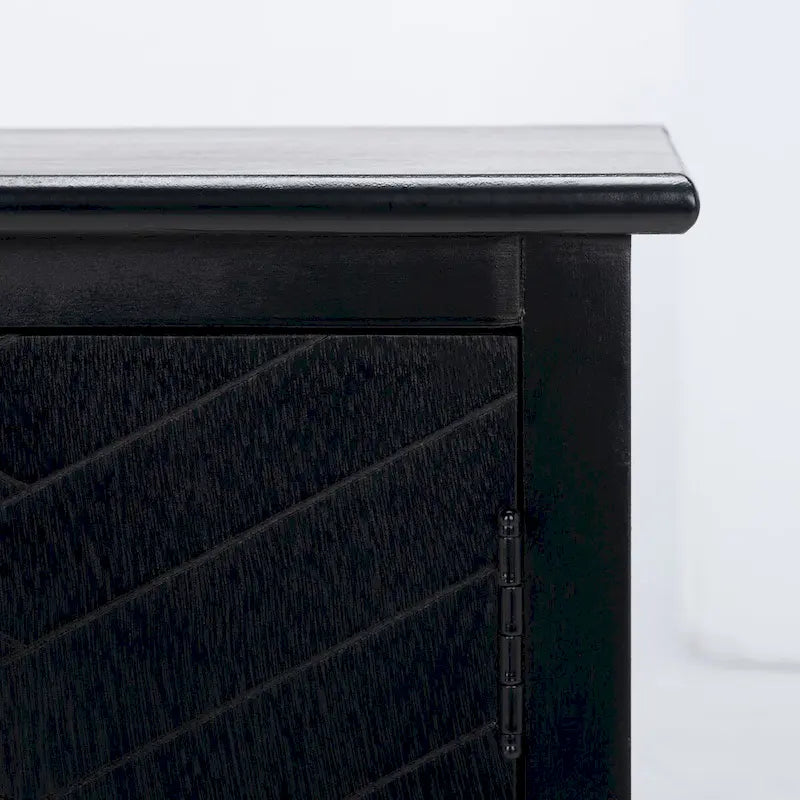 Meuble TV multimédia de rangement à 2 portes et 2 étagères - 47.3 W x 15.8 L x 20 H - 47Wx16Dx20H