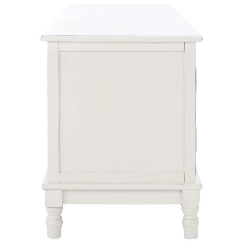 Meuble TV multimédia de rangement à 2 portes et 2 étagères - 47.3 W x 15.8 L x 20 H - 47Wx16Dx20H
