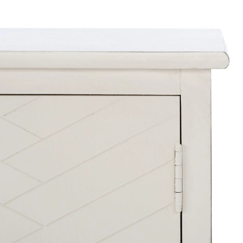Meuble TV multimédia de rangement à 2 portes et 2 étagères - 47.3 W x 15.8 L x 20 H - 47Wx16Dx20H