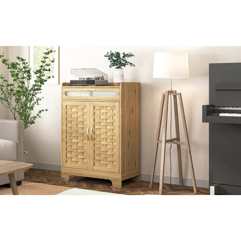 Kaffee-Bar-Schrank, Anrichte mit Schublade und verstellbarem Einlegeboden