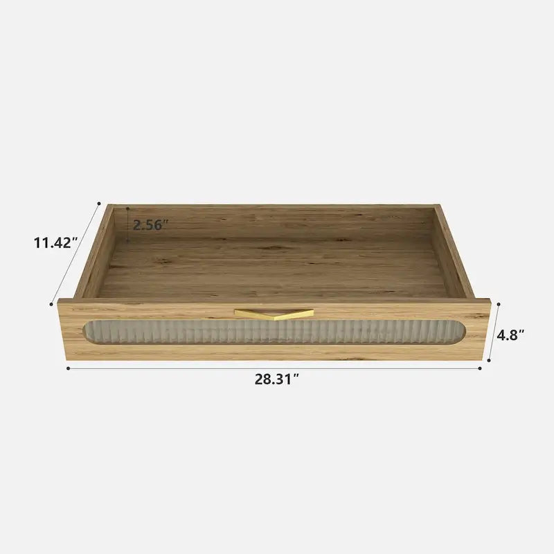 Kaffee-Bar-Schrank, Anrichte mit Schublade und verstellbarem Einlegeboden