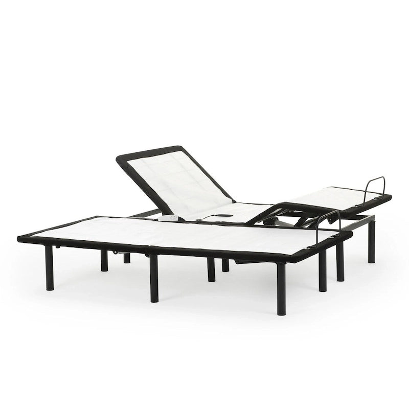 Ensemble matelas en mousse à mémoire de forme de 12 pouces et lit réglable