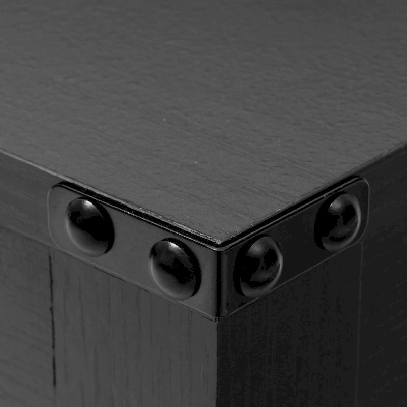 Table basse, table centrale, table à thé avec étagère - H 18.1 po x L 40.2 po x P 22 po