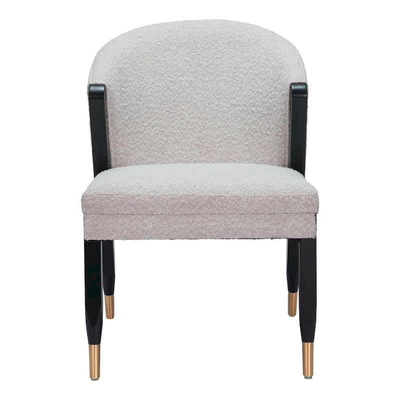 Chaise de salle à manger gris brume