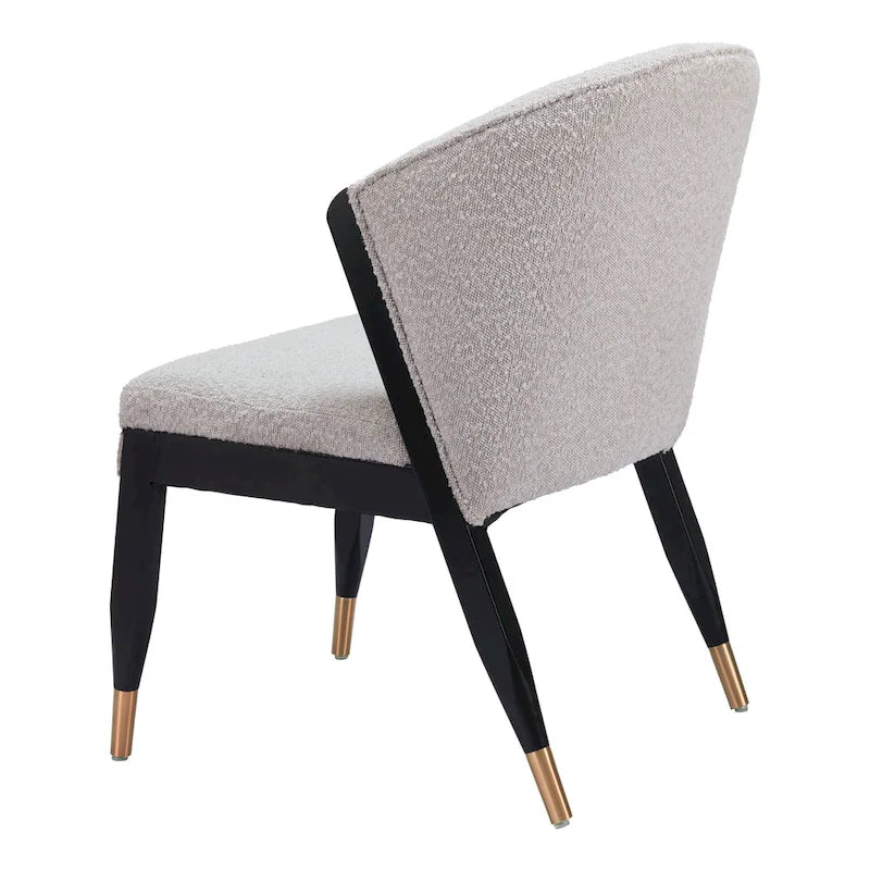 Chaise de salle à manger gris brume